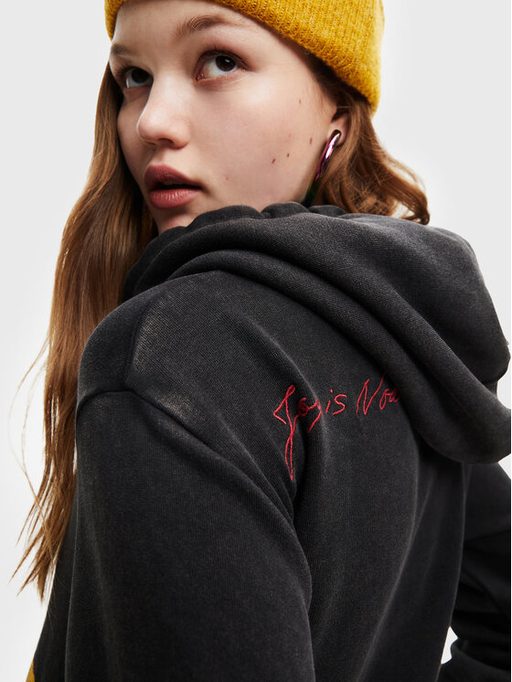 Felpa DISNEY Vintage 22WWSK49 Nero Relaxed Fit