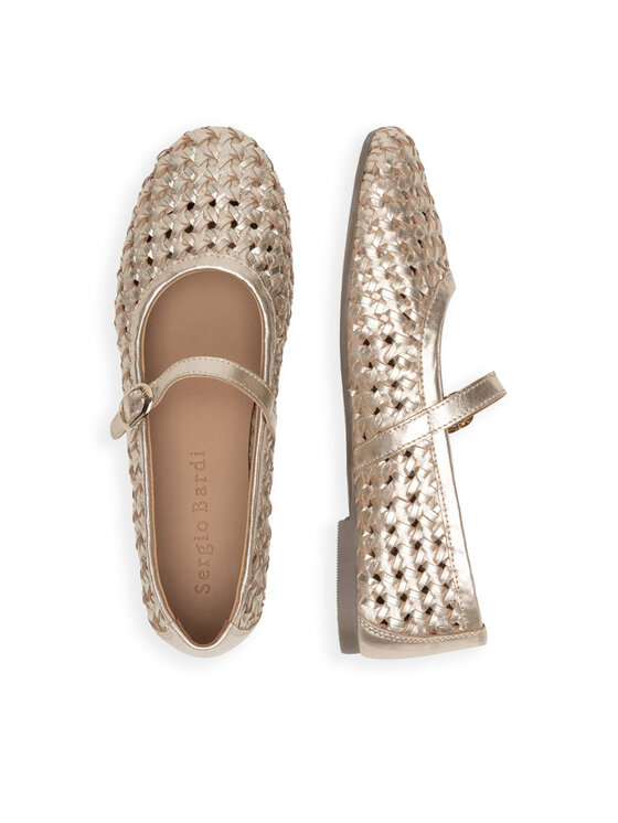 Sergio Bardi Sergio Bardi Ballerinas WI45-F1104-01SB Goldfarben