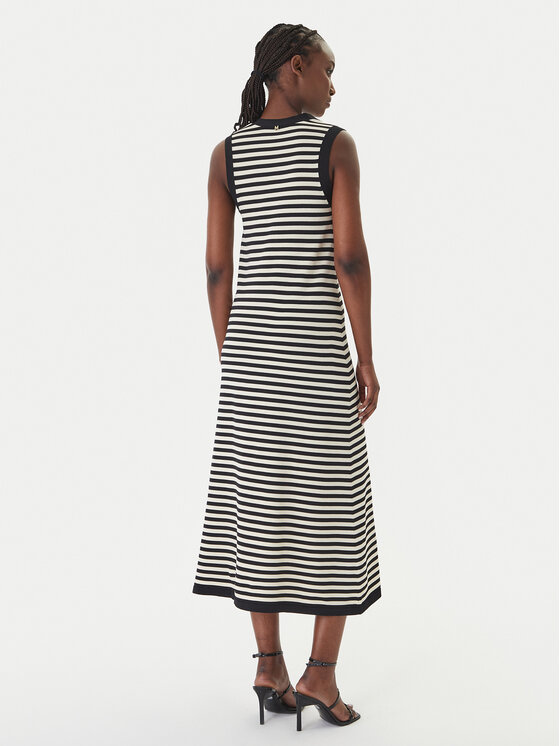 LOLA CASADEMUNT LOLA CASADEMUNT Трикотажна сукня MS2616002 Чорний Regular Fit