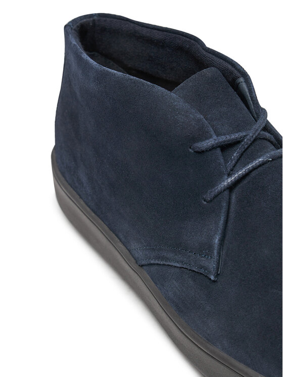 Geox Geox Schnürschuhe U45GPB-00022-C4002 Dunkelblau
