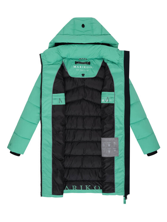 Marikoo Marikoo Kurtka zimowa Kaltnäschen Zielony Regular Fit