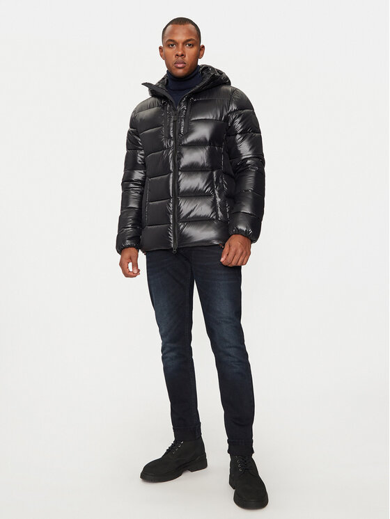 Save The Duck Save The Duck Winterjacke D30816M LUCK19 Schwarz Regular Fit
