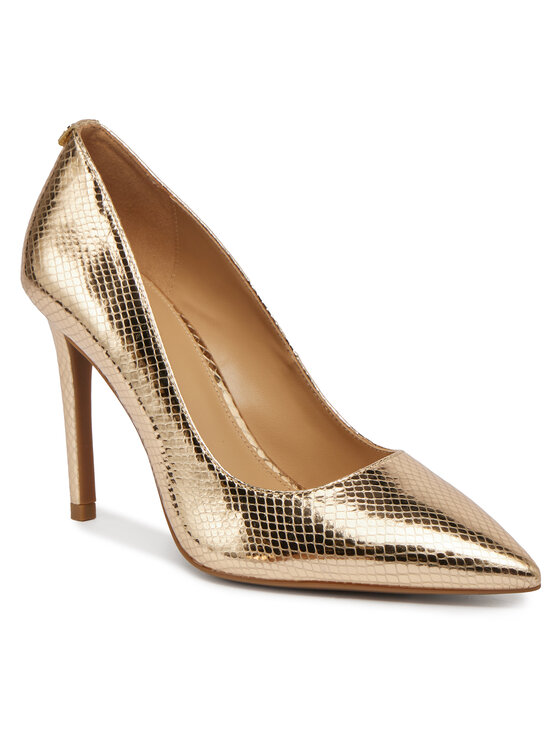 MICHAEL Michael Kors MICHAEL Michael Kors Kõrgete kontsadega Alina Flex High Pump 40R4HNHP1M Kuldne