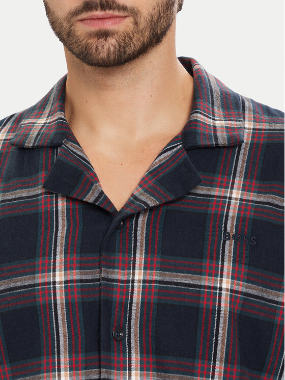 BOSS BOSS Pižama Holiday 50550756 Modra Regular Fit