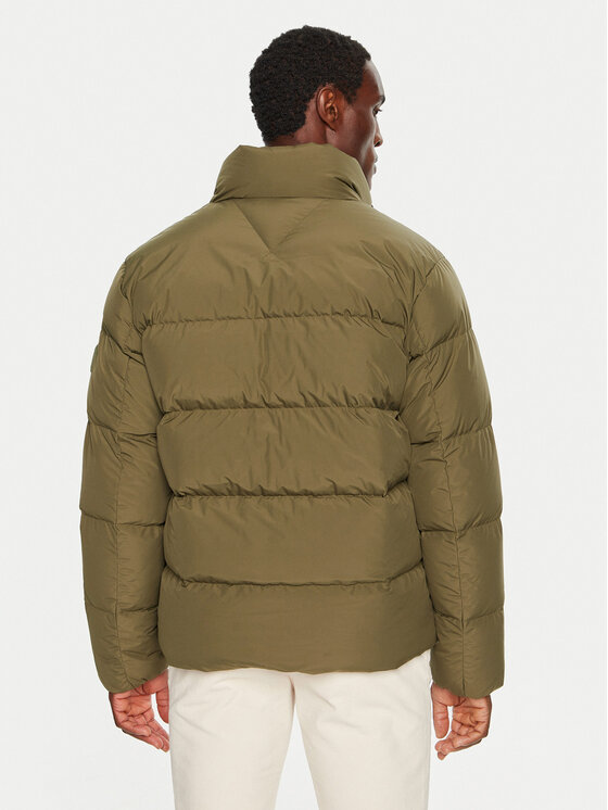 Tommy Hilfiger Tommy Hilfiger Geacă din puf MW0MW36666 Kaki Regular Fit