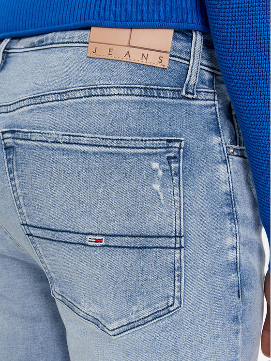Tommy Jeans Tommy Jeans Blugi Simon Skny Ah3317 DM0DM18189 Albastru Skinny Fit