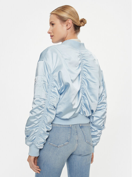 Calvin Klein Jeans Calvin Klein Jeans Μπόμπερ μπουφάν J20J222591 Μπλε Regular Fit
