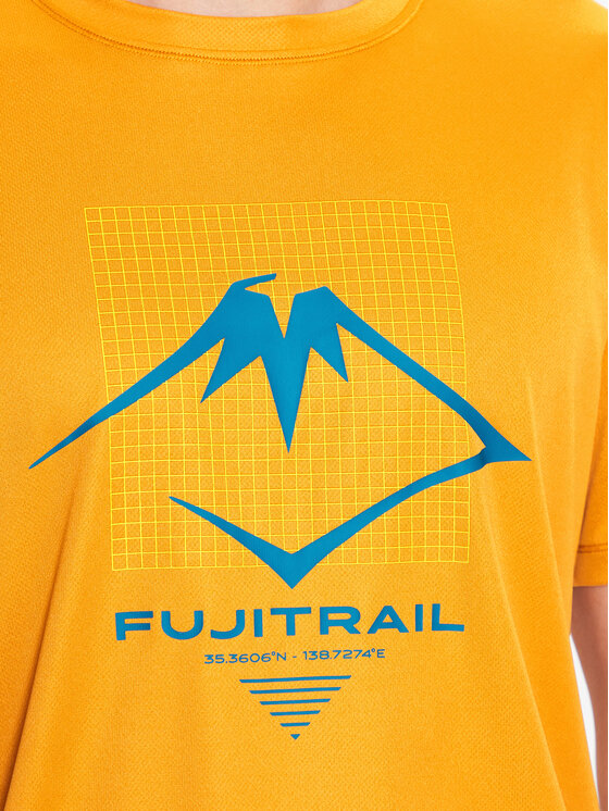 Asics Asics Majica ASICS Fujitrail Logo SS Top Tee Rumena Regular Fit