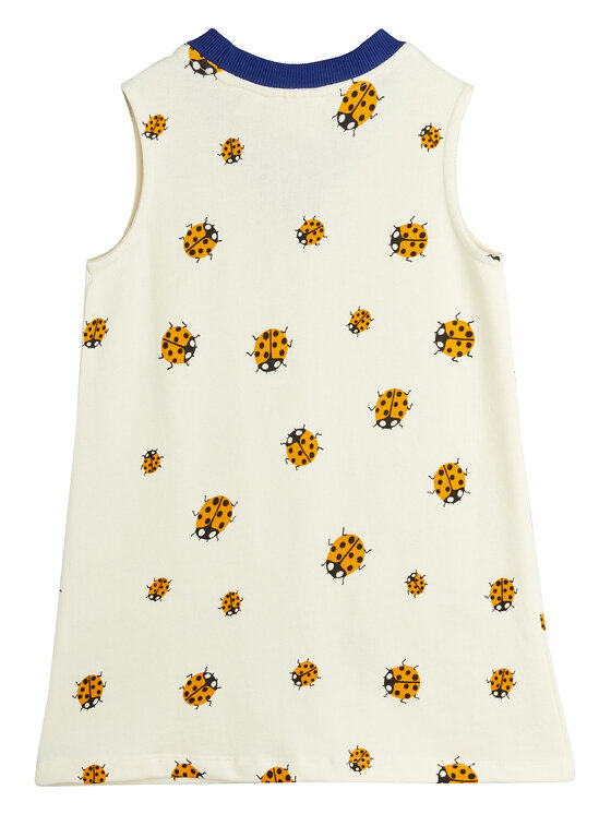 MINI RODINI MINI RODINI Sukienka codzienna 2525010911 Biały Regular Fit
