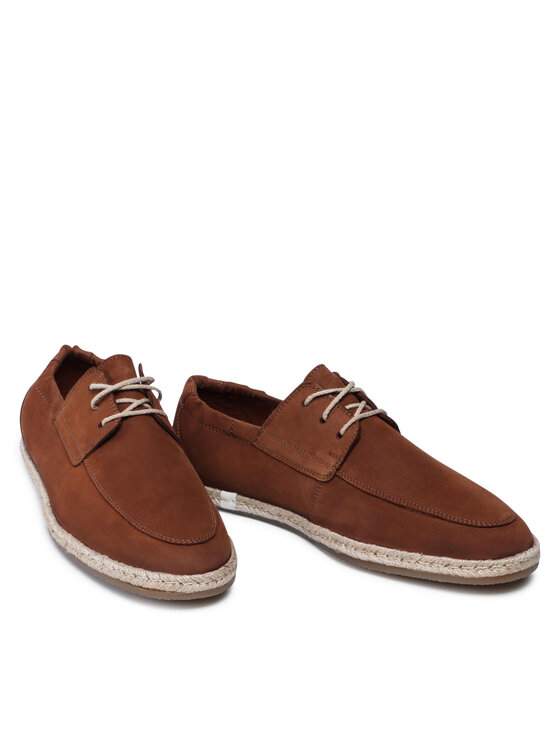 GINO ROSSI Gino Rossi Espadryle MI08-PUOVA-08 Brązowy