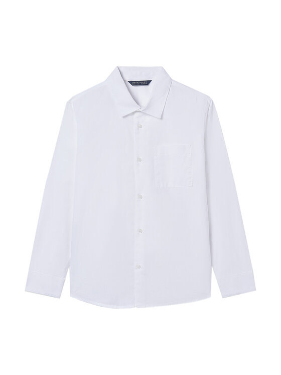 Mayoral Koszula 6174 Biały Regular Fit
