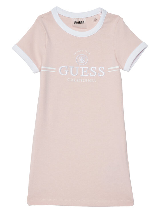 Guess Guess Повсякденна сукня J6GK26 KCQX1 Рожевий Slim Fit