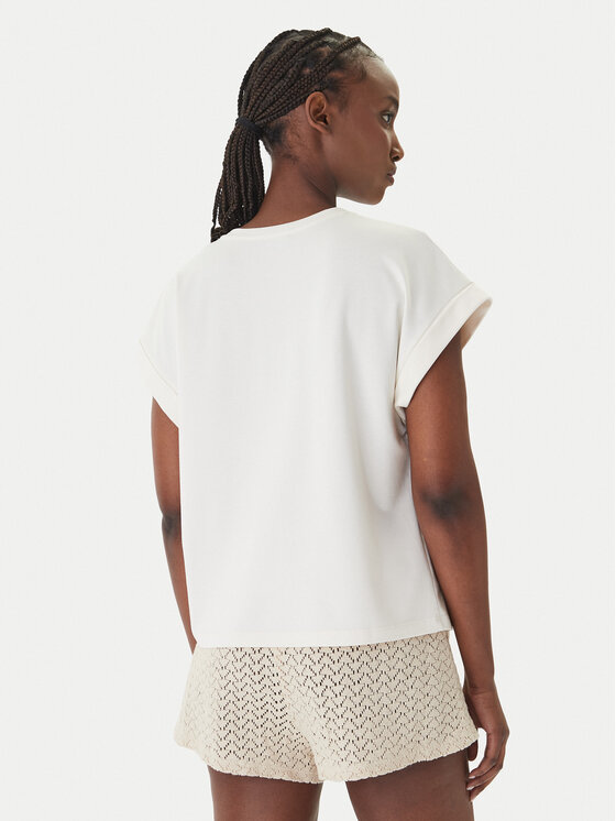 Emporio Armani Emporio Armani Тишърт EW000616 AF20243 U1131 Бял Regular Fit