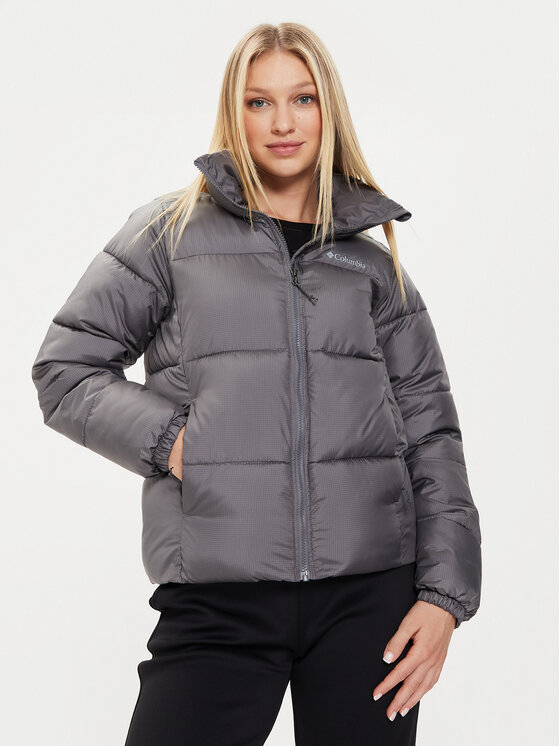 Columbia Columbia Kurtka zimowa Puffect 1864781 Szary Regular Fit