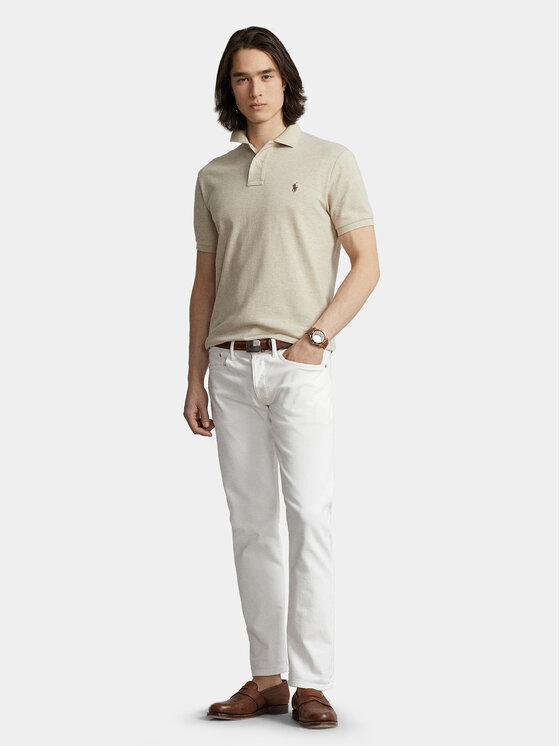 Polo Ralph Lauren Polo Ralph Lauren Polo 710536856215 Beżowy Slim Fit