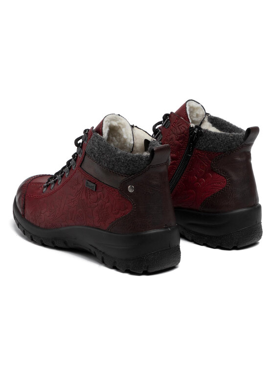 Rieker Rieker Čizme L7144-35 Tamnocrvena