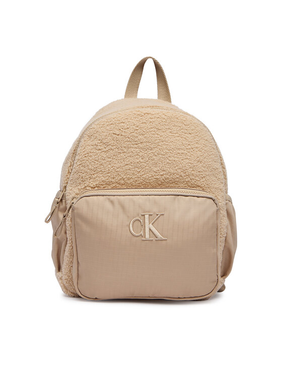 Calvin Klein Calvin Klein Раница Teddy Medium Backpack IU0IU00650 Бежов