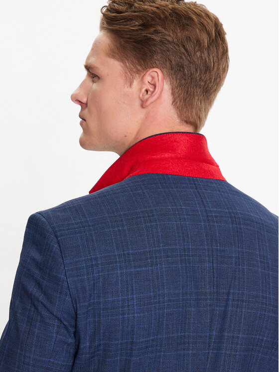 HUGO Hugo Uzvalks Arti 50490975 Tumši zils Extra Slim Fit