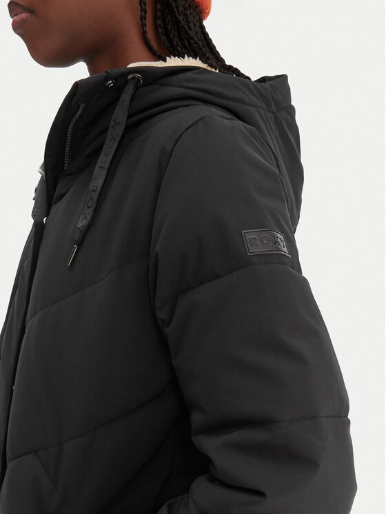 Roxy Roxy Giubbotto invernale Ellie ERJJK03653 Nero Regular Fit