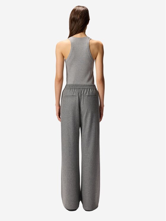 PINKO PINKO Bryczesy Ramona pantalone flanella Szary Regular Fit