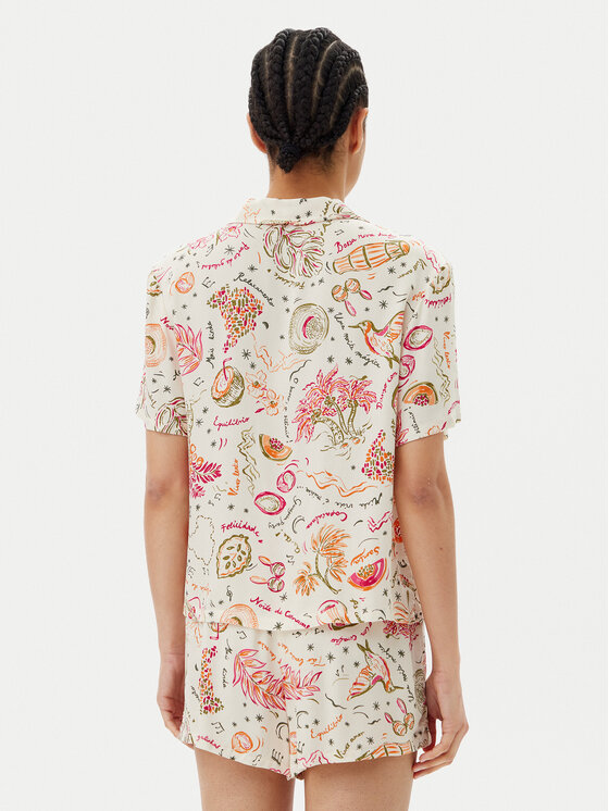 Hunkemöller Hunkemöller Pyjama-T-Shirt 302113 Bunt Regular Fit