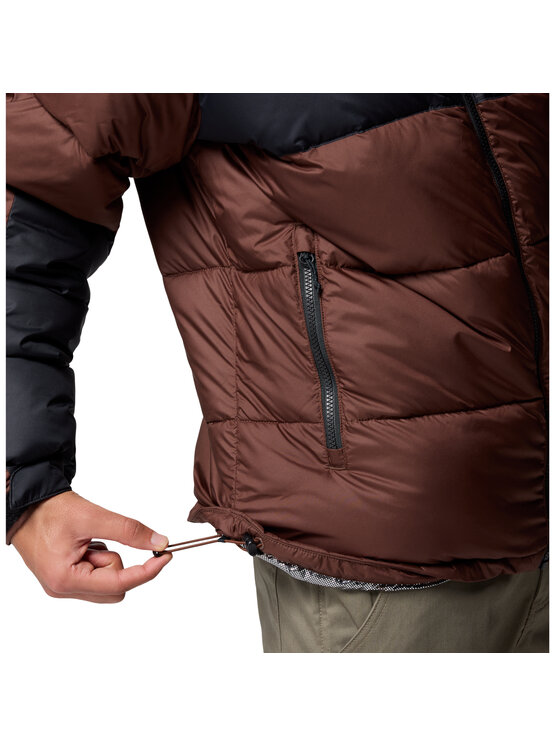 Columbia Columbia Giubbotto invernale Pike Lake II Hooded Jacket Marrone Regular Fit
