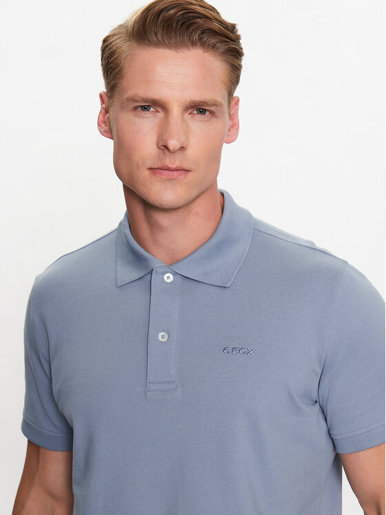 Geox Geox Polo Piquet M3510B-T2649 F4508 Bianco Regular Fit