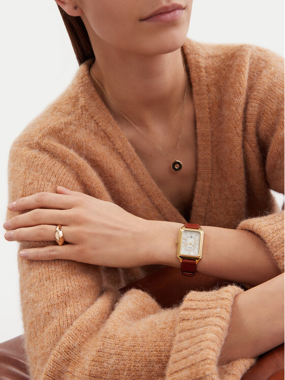 Fossil Fossil Hodinky Raquel ES5307 Hnědá