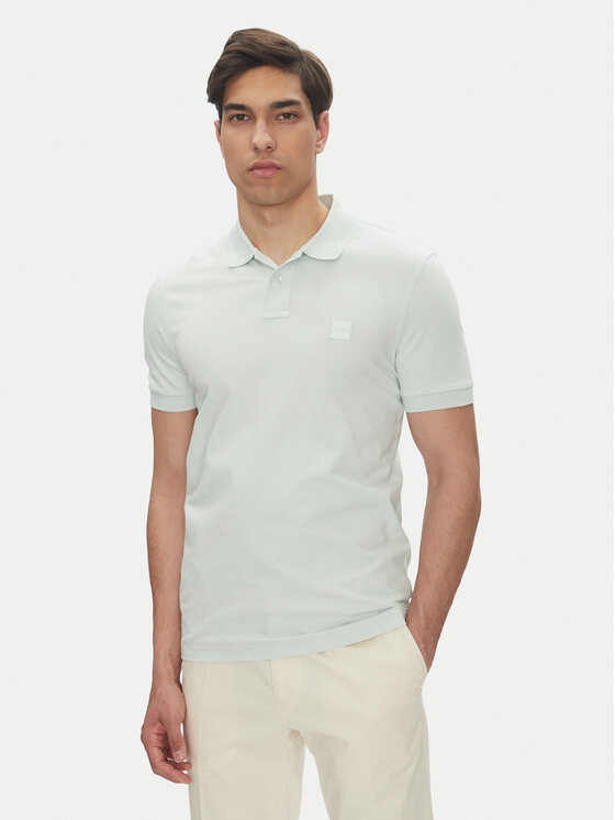 BOSS Polokošeľa Passenger 50507803 Modrá Slim Fit