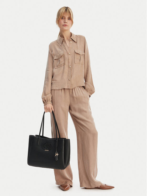 Guess Guess Дамска чанта HWBG99 05230 Черен