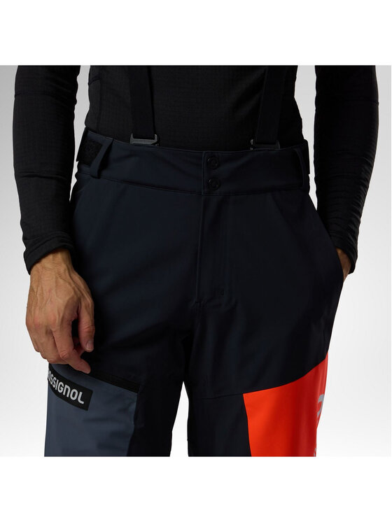 Rossignol Rossignol Spodnie narciarskie M Hero 4Ws Insulated Ski Pant Czarny Regular Fit