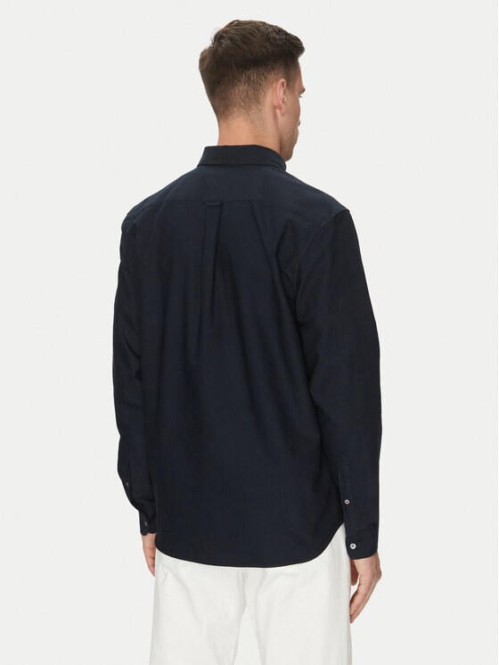 Lacoste Lacoste Πουκάμισο CH1911 Μαύρο Regular Fit
