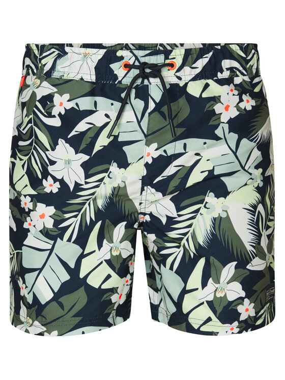 Petrol Industries Petrol Industries Pantaloni scurți pentru înot M-1050-SWS960 Verde Regular Fit
