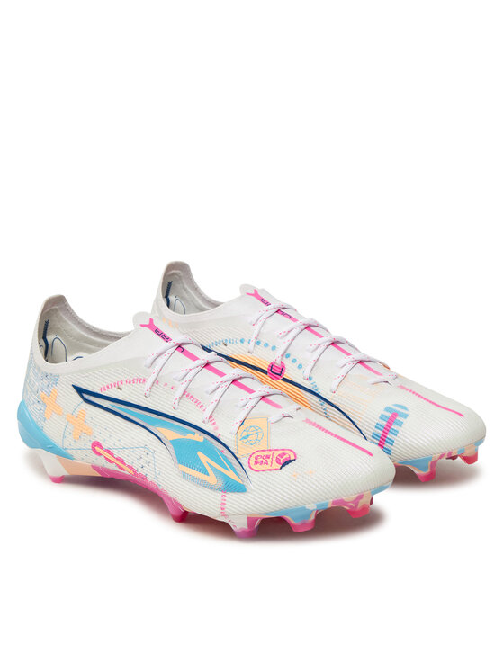 Puma Puma Čevlji za nagomet ULTRA 5 ULTIMATE VOL. UP FG 108063 01 Bela