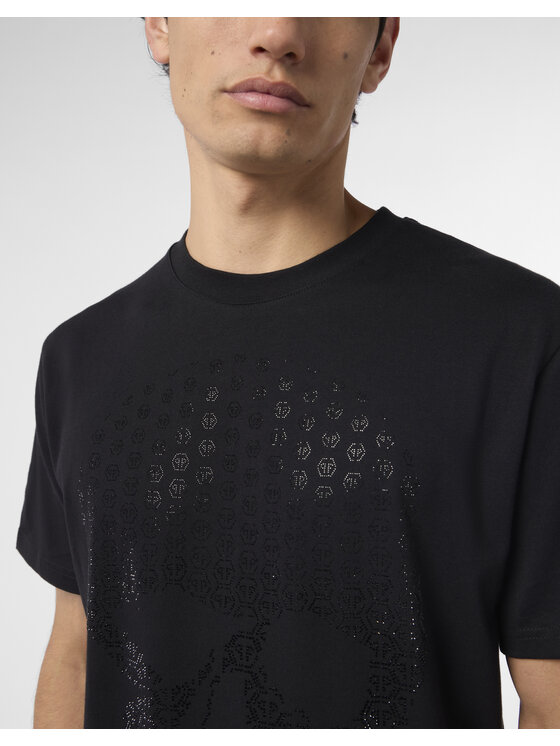 PHILIPP PLEIN PHILIPP PLEIN T-Shirt 29725 Czarny Regular Fit