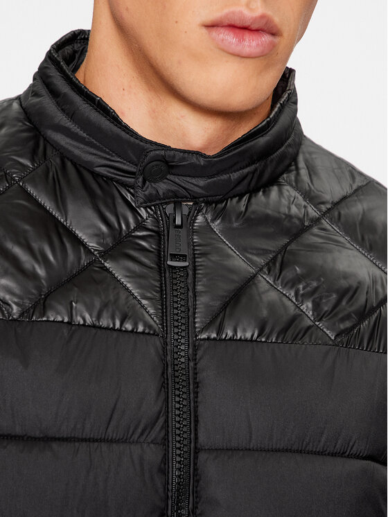 Guess Guess Μπουφάν μεταβατικό M3BL12 WF5C2 Μαύρο Regular Fit