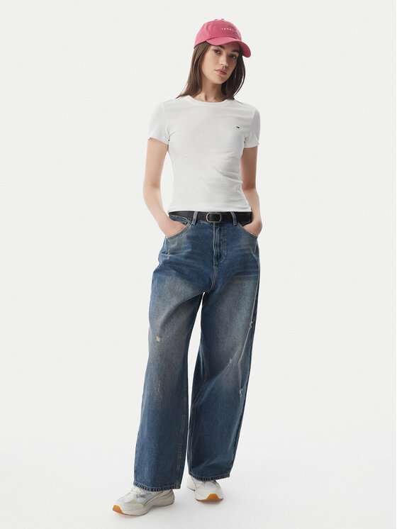 Tommy Jeans Tommy Jeans Σετ t-shirts DW0DW21366 Λευκό Slim Fit