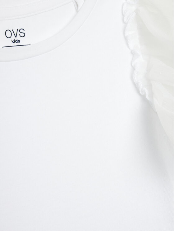 OVS OVS Set majica i leggins 2034890 Bijela Regular Fit