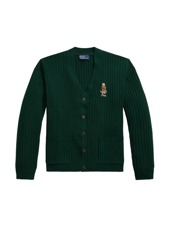 Polo Ralph Lauren Polo Ralph Lauren Kardigan 710979094002 Zielony Relaxed Fit