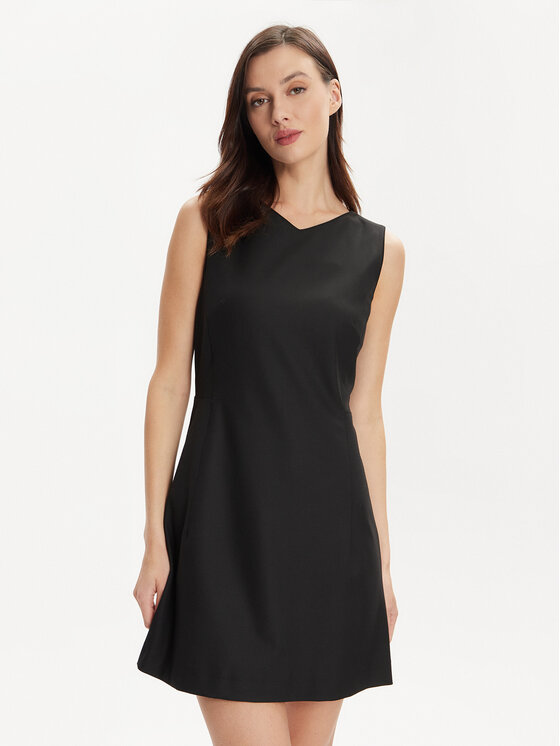 MAX&Co. MAX&Co. Φόρεμα κοκτέιλ Newyork 2418221014200 Μαύρο Regular Fit