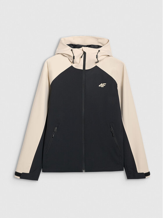 4F 4F Kurtka przejściowa MULTI ACTIVE Beżowy Regular Fit