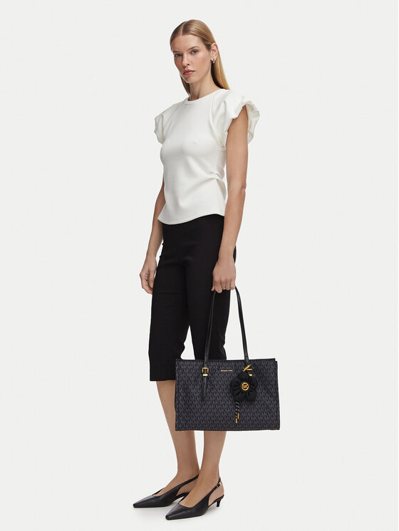 MICHAEL Michael Kors Torbica 30T6A6ZT8C Crna