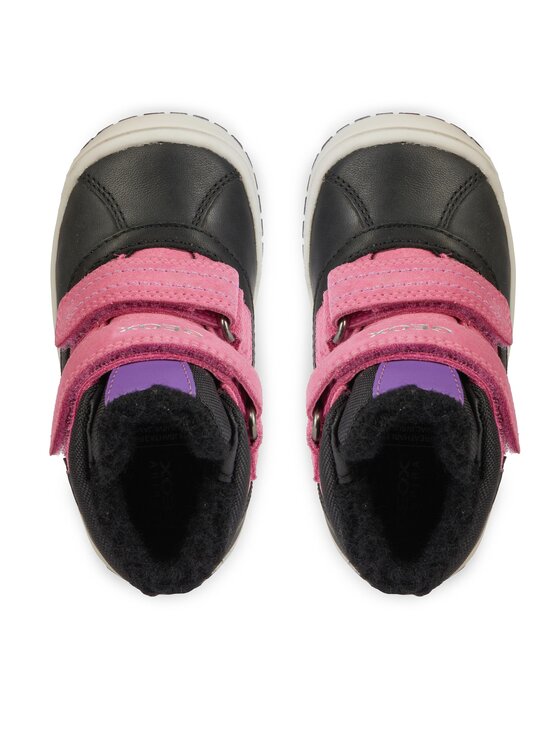 Geox Geox Šnurovacia obuv B Omar Girl Wpf B262LD 022FU C0922 M Čierna