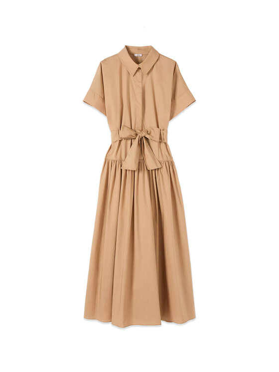 Oltre Oltre Abito da sera 7014J000878N012 Crema A-Line Fit