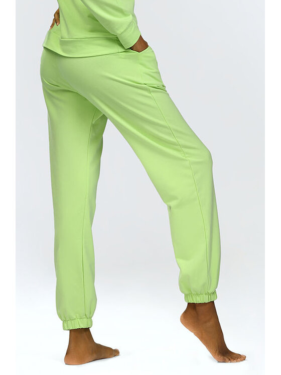DKaren Sport DKaren Sport Spodnie dresowe Wenezja Zielony Slim Fit