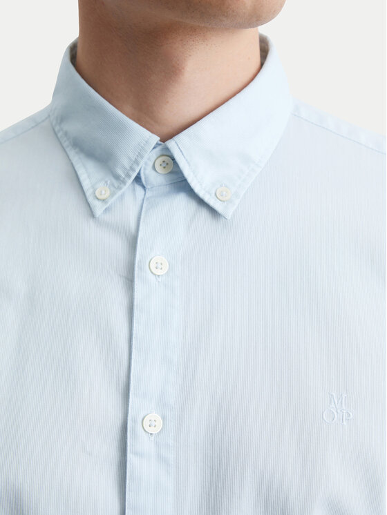 Marc O'Polo Marc O'Polo Cămașă B21 7268 42342 Albastru celest Regular Fit