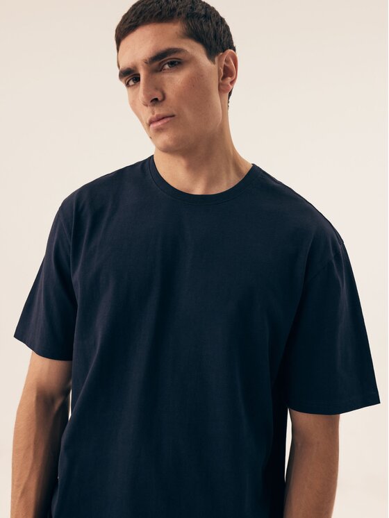Henderson Henderson T-Shirt 43026 Granatowy Regular Fit