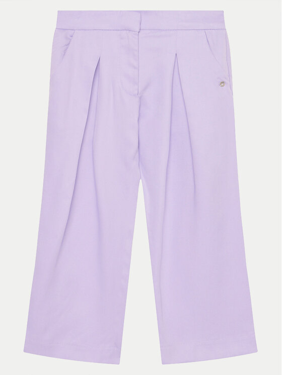 Original Marines Original Marines Medžiaginės kelnės DEP3120F Violetinė Regular Fit