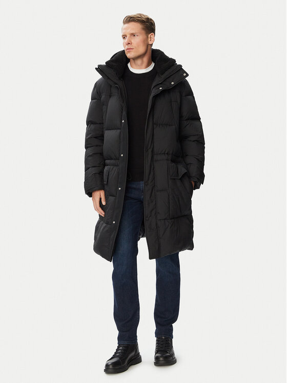 BOSS BOSS Žieminė striukė Ogengar 50565555 Juoda Regular Fit