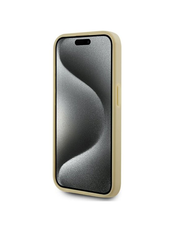 KARL LAGERFELD KARL LAGERFELD Etui na telefon iPhone 15 Pro Złoty